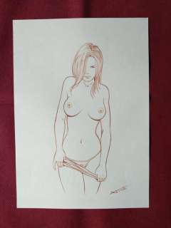 Xconti - illustrazione originale "Sexy Estella" - Loose page (2020) | Catawiki