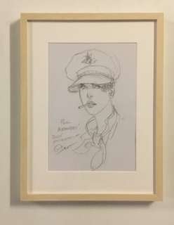 Gibrat, Jean-Pierre - Dessin original - Portrait de Amélie - Matteo (2018) | Catawiki