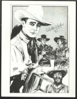 Wally Wales Real West Movie Hall of Fame Series Print | DTA Collectibles