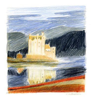 Dominique Corbasson | 2015 - Eilean Honan Castle | Huberty Breyne Gallery