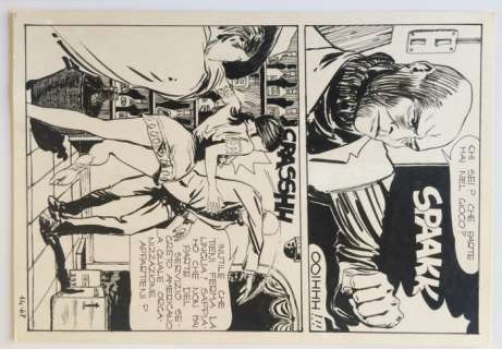 Manara, Milo | Original page (p.67)  - Genius #14  - (1966) | Catawiki