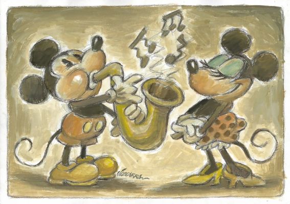 Mickey & Minnie – Vintage Jazz Session | Corner4art