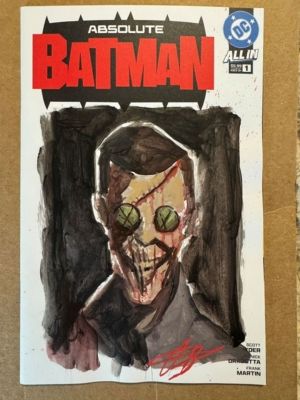Absolute Scarecrow Sketch by Aaron Bartling | Raremarq (Buy It Now)