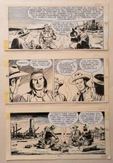 Tex n. 185 - Guglielmo Letteri - tavola originale "Arrestate Tex Willer" - Loose page - (1976) | Catawiki