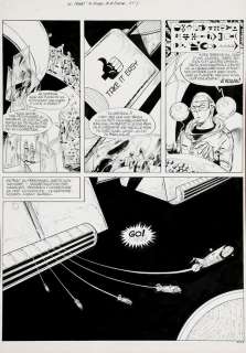 Paape - Luc Orient, planches n°7 et 8 Ã  l‘encre de Chine…