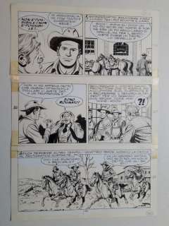 Tex n. 100 - Guglielmo Letteri - Tavola Originale "Arrestate Tex Willer!" - Loose page - (1976) | Catawiki