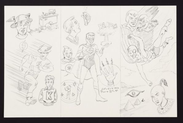 Kid Flash/Electron/Hawklad from The Secret History of All-American Comics | eBay US (Buy It Now)