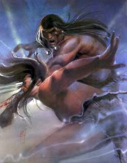 Bill Sienkiewicz | Conan Portfolio | Galactic Gallery