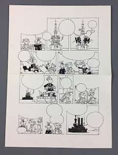 de Smet, Peter - Planche originale - Le Cuirassé - Honneur et Patrie - (années 1970) | Catawiki