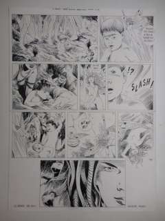 Servais, Jean-Claude | Original page (p.105)  - Déesse blanche, déesse noire 2  - (2001) | Catawiki