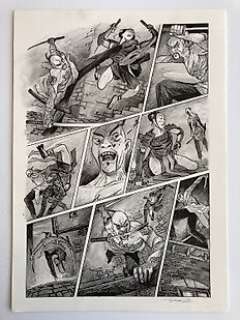 Madam Samurai #2 page 70 - Signed by David Hitchcock - Loose page - Original Art - (2010)