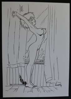 Walthéry, François - Dessin original - Natacha - Etirements - (2017) | Catawiki
