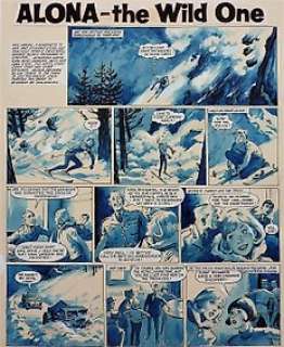 Otway, Leslie - Originele pagina - ’Alona - The Wild One’ - (1968) | Catawiki