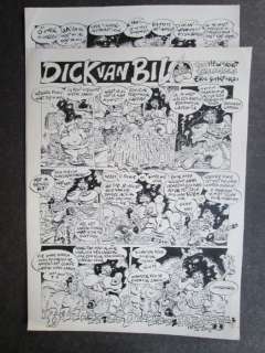 Schreurs, Eric - 2 Originele pagina’s (complete gag) - Dick van Bil - Scheren - (1991) | Catawiki