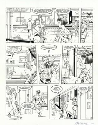 BALCELLS - 5 ORIGINAL PAGE COMIC ART - COMPLETE + MAGAZINE TINA - Tipo Bruguera | eBay Europe