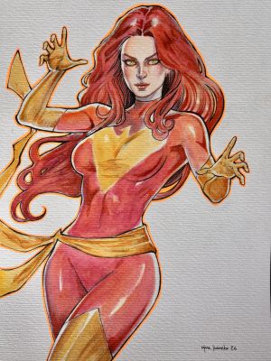 Marc Holanda | Phoenix Illustration 9x12 | Raremarq (Buy It Now)