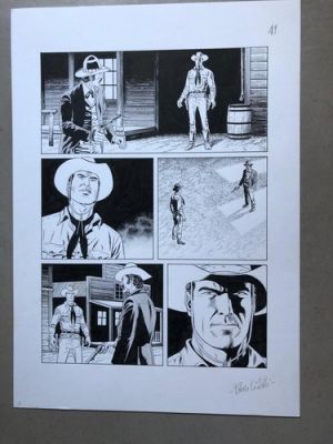CIVITELLI TEX tavola originale 41 del NR 778 "L’ orrendo massacro" | eBay Europe (Buy It Now)