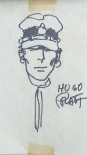 Corto Maltese - Disegno a pennarello su carta - Loose page - (1978) | Catawiki