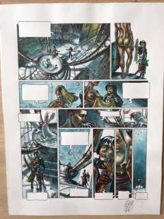 Ricci, Roberto - Planche originale couleur - Les Âmes d’Hélios T2 - Au fil de l’épée - (2004) | Catawiki