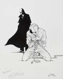 Gihef - Enchaînés, illustration Ã  l‘encre de Chine et a…