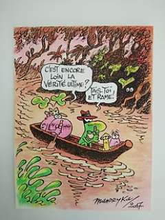 Mandryka, Nikita - Dessin original couleur - Le Concombre masqué - La Vérité ultime - (2017) | Catawiki