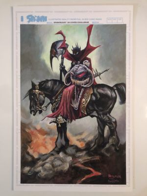 Dan Neidlinger - Spawn Cover Challenge Art