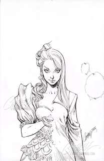 J. Scott Campbell | Original Art: Alice Ever After #1 | J. Scott Campbell