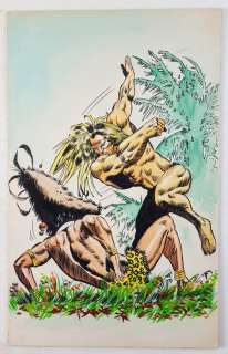 Karzan n. 36 - Bruno Marraffa - Originale di Copertina "Il Passato di Mona" - Loose page - (1978) | Catawiki