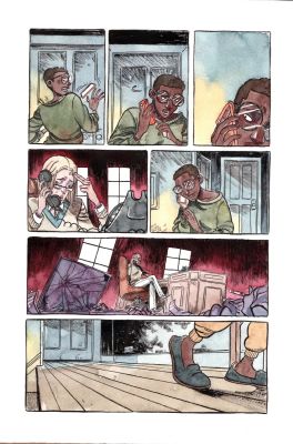 Morgan Beem | Author Immortal # 2 Page 08 | The Artist Bullpen