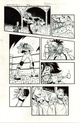Ricardo López Ortiz | Hard Style Juice #3 Page 08 | The Artist Bullpen