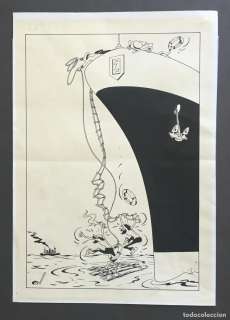 Dibujo original de J., Coll para portada de TBO