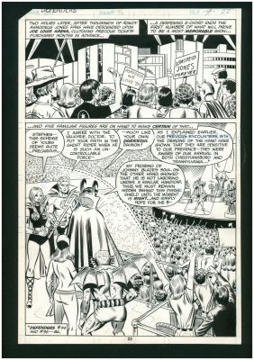 Perlin, Don; Sinnott, Joe | The Defenders #96 Page 22 Original Comic Art by Don Perlin. | Parigi Books