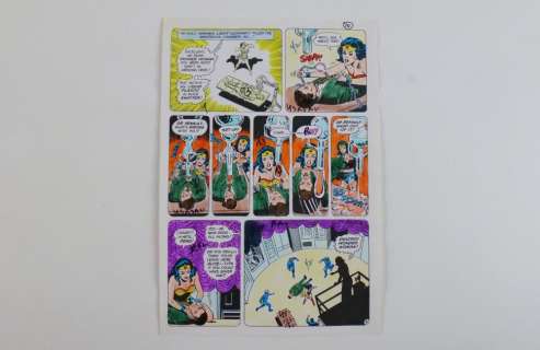 Wonder Woman #221 Original Comic Art | Bodnars Auction