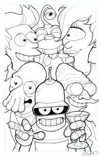 Jaime Coker | JAIME COKER, FUTURAMA: GANGS ALL HERE | Jaime Coker