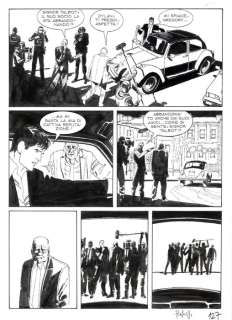 Maxi Dylan Dog Old Boy n. 23 - Tavola Originale "a volte non ritornano" Roi - Loose page - First edition - (2015) | Catawiki