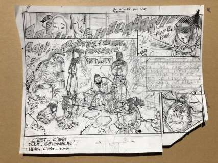 Michetz, Marc - Planche originale crayonnée - Kogaratsu | Catawiki