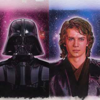 Drew Struzan | Star Wars the Rise and Fall of Darth Vader Set | Galactic Gallery