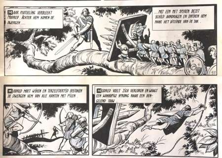 De Rode Ridder 25 - Originele pagina (p.26) - Het Rijk van Enid - (1969) | Catawiki