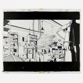 Lot 409 - Lee Moder and Dan Davis, Stars and S.T.R.I.P.E. #3 Story Pages 10-11 Original Art (D.C. Comics, 2000)