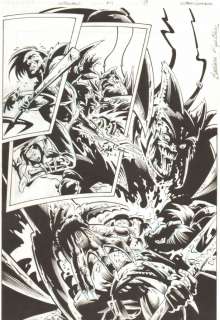 Barbara Kaalberg, Kevin Kobasic - waterworld -issue 4 pg 18 - great battle page