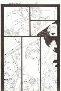 Jonboy Meyers - Ma: marvel team up - issue 3 pg 15 - gorilla and kids
