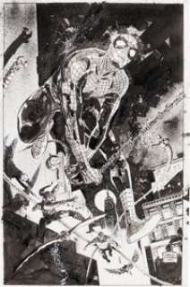 Gabriel Hardman -Spider-Man Specialty Illustration Original Art (2021)....