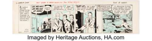 Andriola, Alfred - Alfred Andriola Charlie Chan Daily Comic Strip Original Art dated 5-13-39 (McNaught Syndicate, Inc., 1939)....