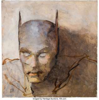 Jones, Jeff | Jeffrey Catherine Jones - Batman Illustration Original Art (undated).... | Heritage