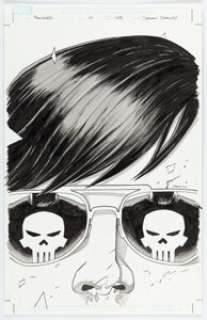 Shalvey, Declan | Declan Shalvey The Punisher #9 Cover Original Art (Marvel, 2017).... | Heritage