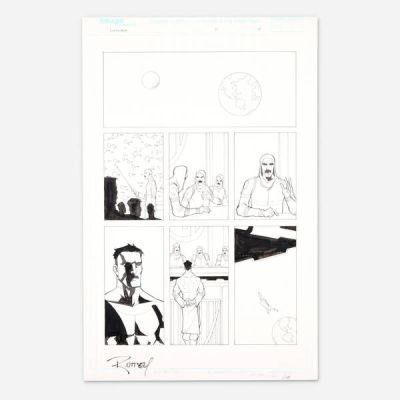 Ryan Ottley | Invincible #11 Story Page 10 Original Art (Image Comics, 2004) | Landry Pop Auctions