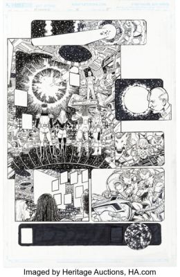 George Pérez George Pérez’s Sirens #4 Story Page 5 Original Art (Boom! Studios, 2016). | Heritage