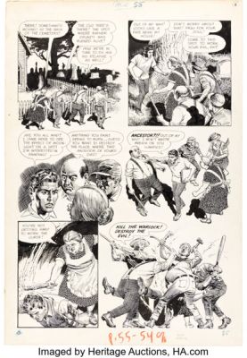 Reed Crandall Creepy #7 Story Page 6 Original Art (Warren, 1966). | Heritage