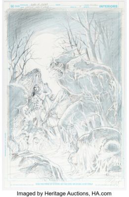 Álvaro Martínez Bueno Justice League Dark #7 Cover Pencils Original Art (DC, 2019). | Heritage