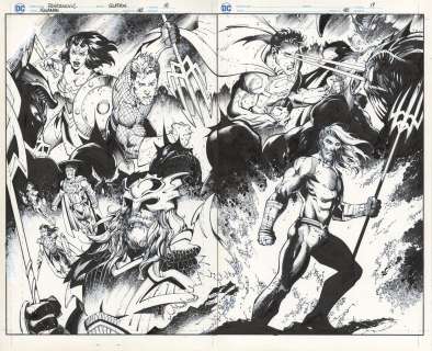 Viktor Bogdanovic, Jonathan Glapion - Aquaman Issue 48 Pgs 18-19